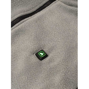 Флисовый жилет с регулируемым подогревом RL-06-USB серый (унисекс)